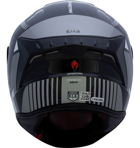 Imagen 6 de 7 de Casco Spartan Draken Mp4