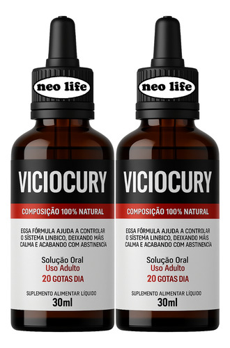 1x Viciocury 30ml Original - Fórmula Avançada - Oficial Viciocury