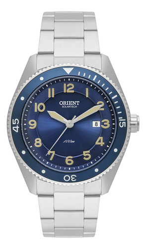 Relógio Orient Masculino Solartech Mbss0010 D2sx