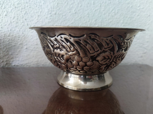 Vasijas O Bandejas Con Fondo, Baño Plata, Importadas Mexico
