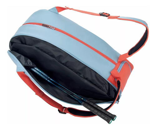 Raquetero Yonex Active X6 6 Raquetas Con Correa Ajustable Color Blue Gray