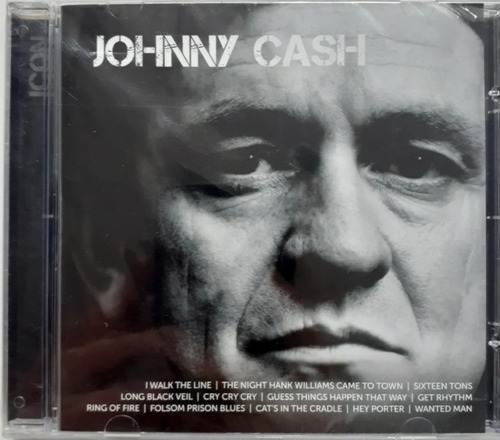 Cd Johnny Cash Icon Lacrado Da Fabrica Original