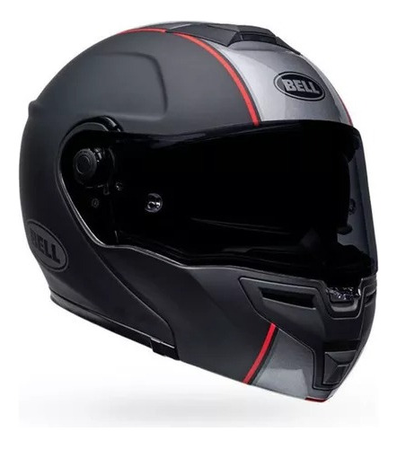 Casco Bell Srt Hartluck Negro/rojo Talle M - Cafe Race