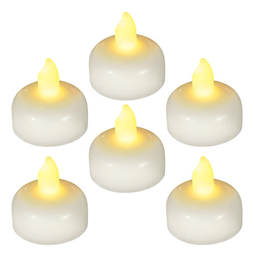 Singtok 12 Velas Led Flotantes Impermeables Sin Llama, Funci