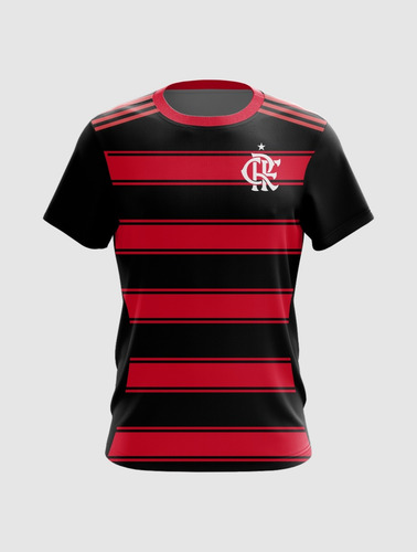 Camisetas Personalizada Flamengo Nome & Numero
