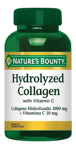 Nature's Bounty Colágeno Hidrolizado + Vitamina C 