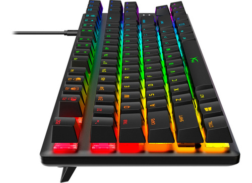 Teclado Mecánico Gaming Hyperx Alloy Origins Core Usb Negro