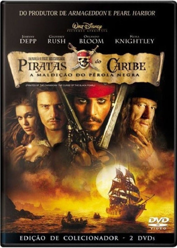 Dvd - Piratas Do Caribe: A Maldição Do Pérola Negra