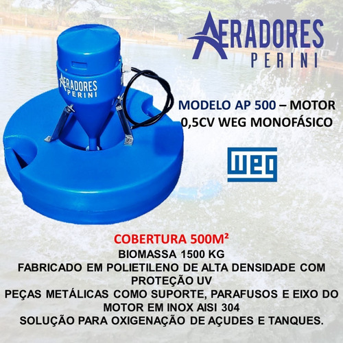 Imagem 6 de 9 de Aerador Tanque De Peixe 1/2cv Frete E Temporizador Grátis