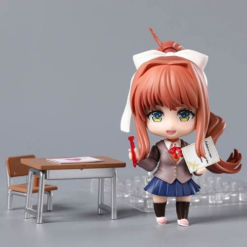 Monika De Doki Doki, Figura De Acción Nendoroid, 10 Cm