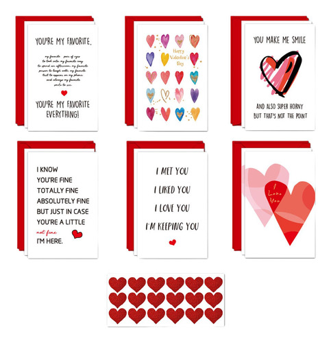 12 Tarjetas Del Día De San Valentín, Tarjetas De