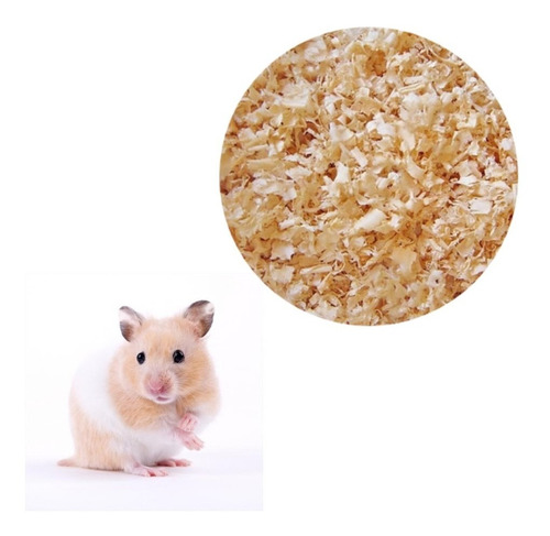Lecho Viruta Para Hamster Y Conejos 100% Natural X 2 Kg