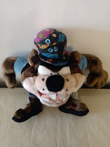 Demonio De Tazmania Hippie Peluche De 30 Cm Importado (Usado)