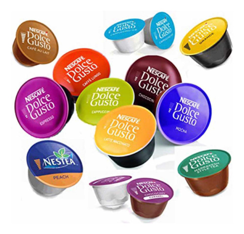 Cápsulas Dolce Gusto Variadas Kit Com 40 Uni. À Sua Escolha.