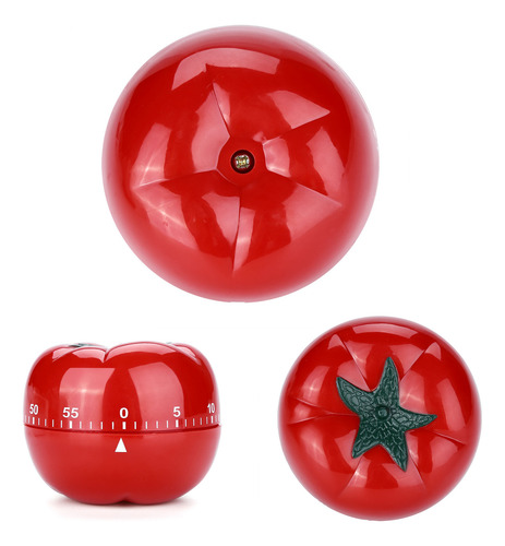 Mecánico En Forma De Tomate 60 Minutos Countdown Temperador