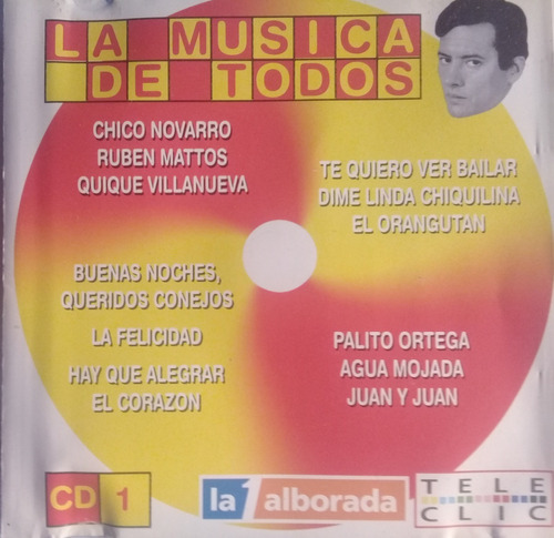 Cd Novarro/ortega Y Otros (la Musica De Todos) 