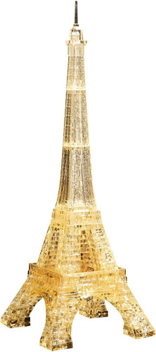 Beverly Crystal Puzzle - Torre Eiffel Dorada (importación De