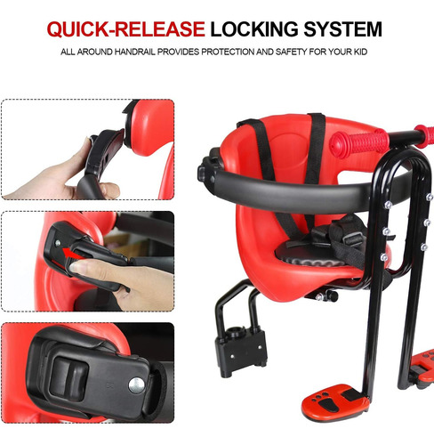 Asiento De Bicicleta Para Bebés Innolife - Asiento Para Bici
