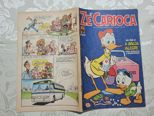 Zé Carioca N° 1465 - 07/12/79 - Editora Abril (Usado)