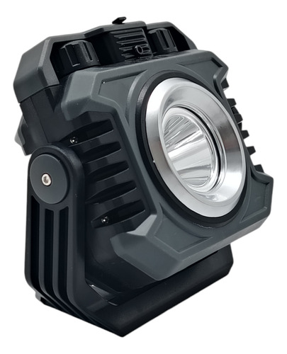 Lámpara Led Cob De Trabajo Recargable Portátil Para Exterior