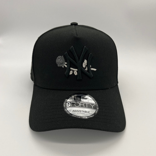 Gorra De Beisbol 9forty Original Ajustable Para Caballero Yankees All Black Ajustable
