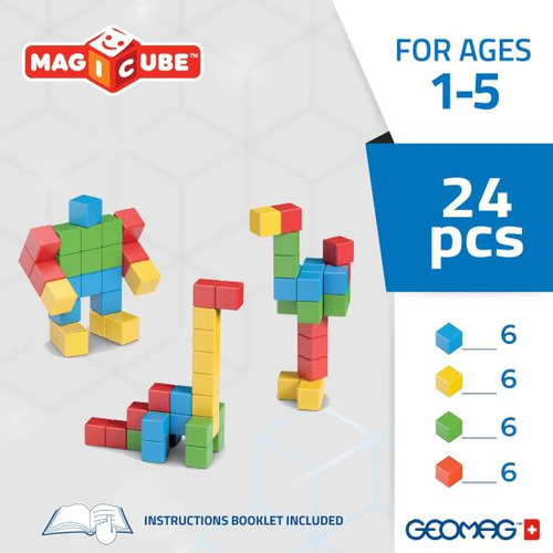 Geomag Juego De Construcción De Cubos Apilables Magnéticos M