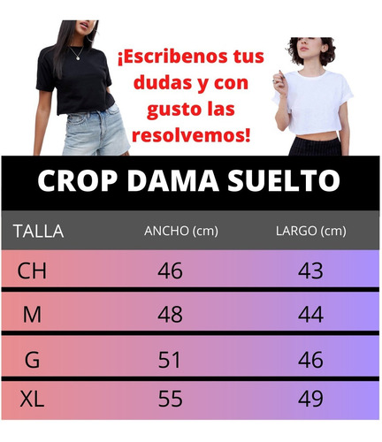 Playera Crop Top Deportivo Gym Ropa Mujer Deportiva