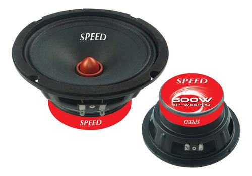 Set De Medios Open Show 6.5 Pulgadas 600w Speed Sp-w66pro