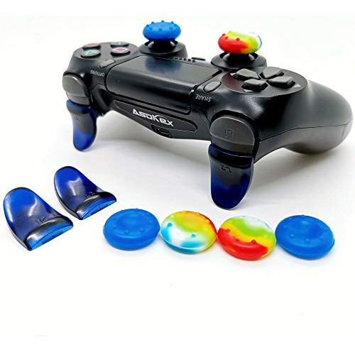 Paquete De Extensores De Gatillo L2 R2 Para Controlador Ps4