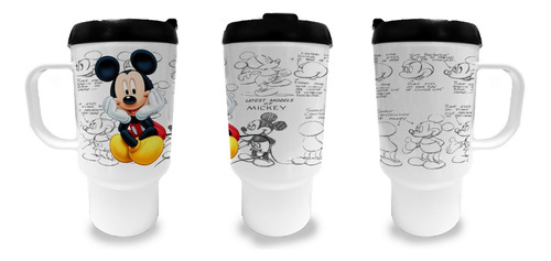 Vaso Jarro Térmico Mickey Looney Toons 