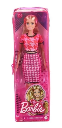 Barbie - Boneca caucasiana com cabelo extra longo, roupa e