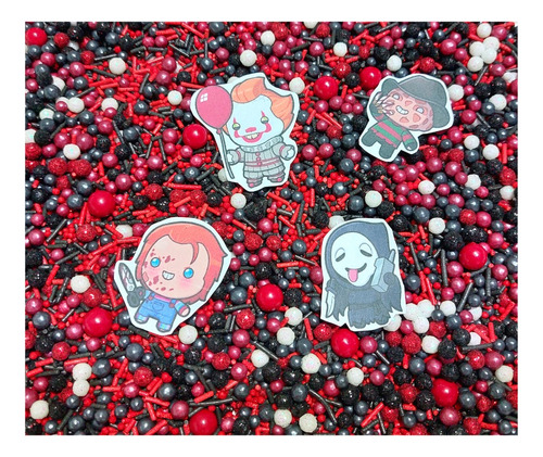 Sprinkle Mix Eso Chuky Freddy Scream Halloween