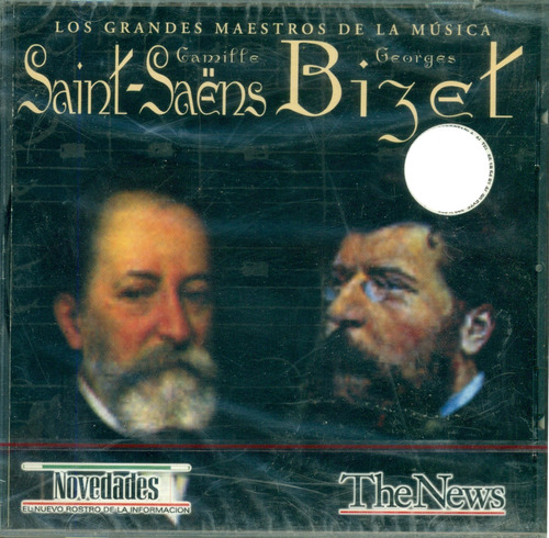 Cd. C Saint - Saens Y G Bizet  / Los Grandes Maestros De La 