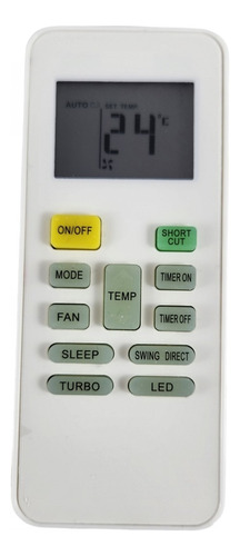 Control Remoto Para Aire Surrey Midea Springer Bgh Rg52a/bge