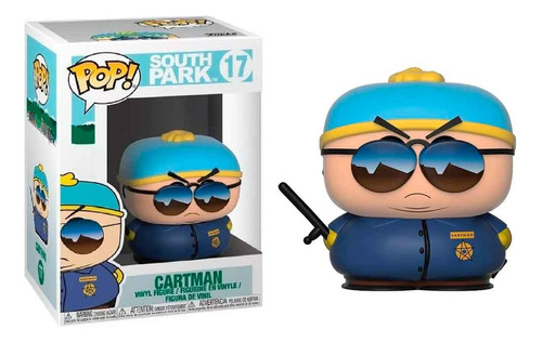 Cartman Officer Funko Pop 17 South Park Serie Tv Animation