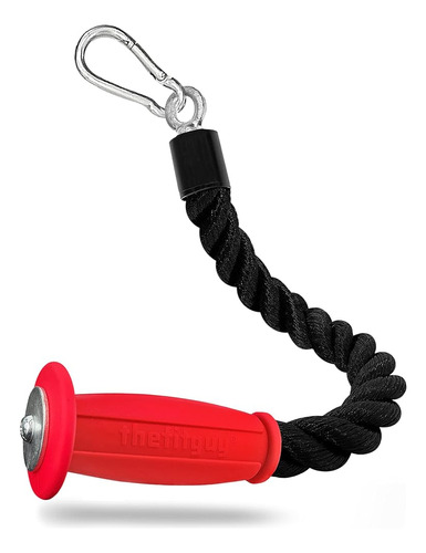 Thefitguy Ergonómico Single Tricep Rope Pull Down, Agarre Có