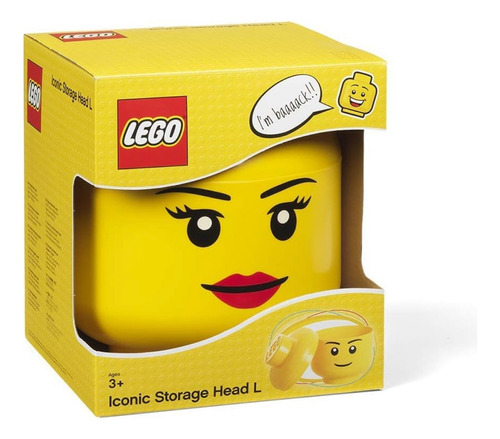 Lego Storage Head Contenedor Grande Niña 4031 Cantidad De Piezas 1