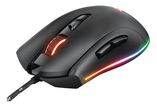 Mouse Gamer Pro Trust Gxt 900 Qudos Full Rgb Led 15000 Dpi