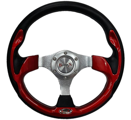 Volante Bronx Automotriz Rojo