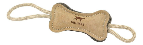 Tall Tails Bone Tug - Juguete Para Perros De Cuero Natural D