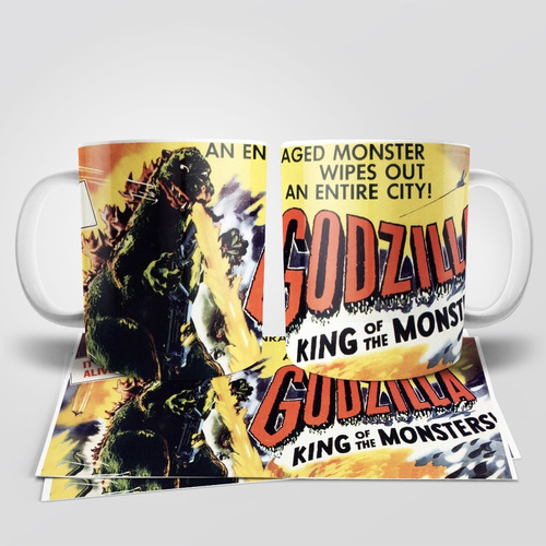 Godzilla Retro Taza Tu Propio Estilo #1