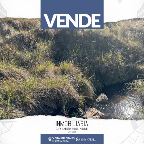 Lote Con Costa De Arroyo En Barrio Cerrado Loma Del Tigre, Villa Berna, Córdoba