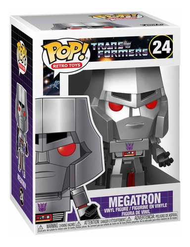 Funko Pop Retro Megatron #24 Transformers Nuevo 10/10