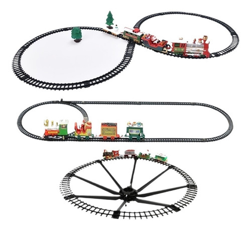 Presente De Decoração De Natal De Train Track Rack Rail Car