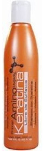 Loquay Primer Amino Keratina Shampoo 250ml Libre De Sulfatos Color de cabello Cualquiera Fragancia del tratamiento Queratina