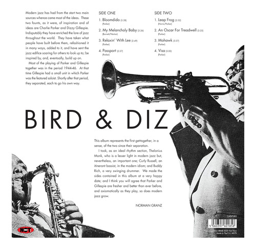 Bird & Diz (vinilo 180 Gm)