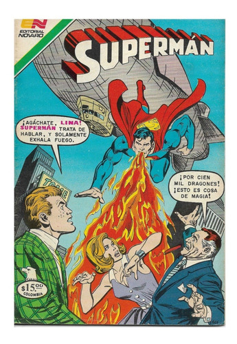 Superman # 214 Novaro Col. Tamaño 13,5x20 Cm