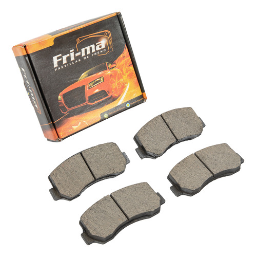 Pastilla De Freno P/ Toyota Celica 2000 79-82 Del Frima