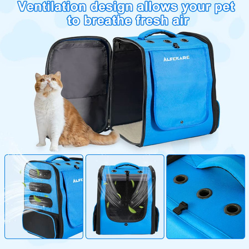Mochila Con Ruedas Para Transportar Mascotas Aprobada Para V