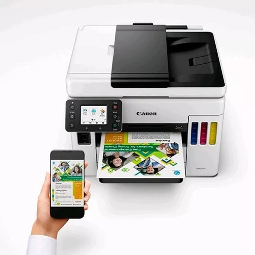 Impresora Multifuncional Canon Maxify Gx7010 Wifi Red Adf